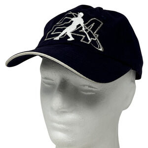 Vintage 90s Ken Griffey Jr Seattle Mariners Dad Hat Baseball Cap Blue Strapback